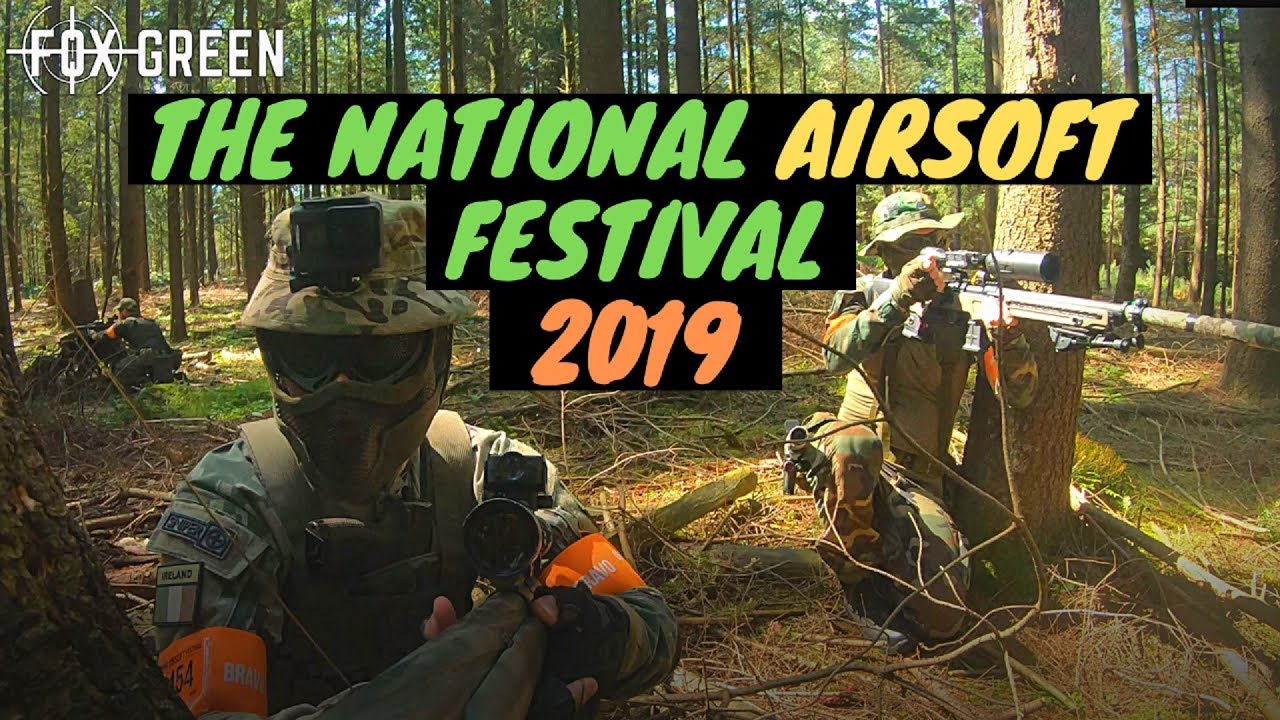 THE NATIONAL AIRSOFT FESTIVAL 2019 - SNIPER SCOPECAM GAME PLAY