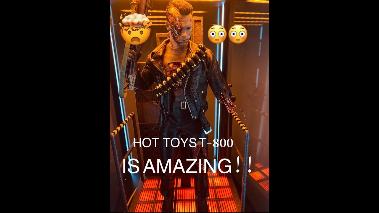IS THIS THE BEST TERMINATOR FIGURE EVER?? Hot Toys T-800 2.0 Review