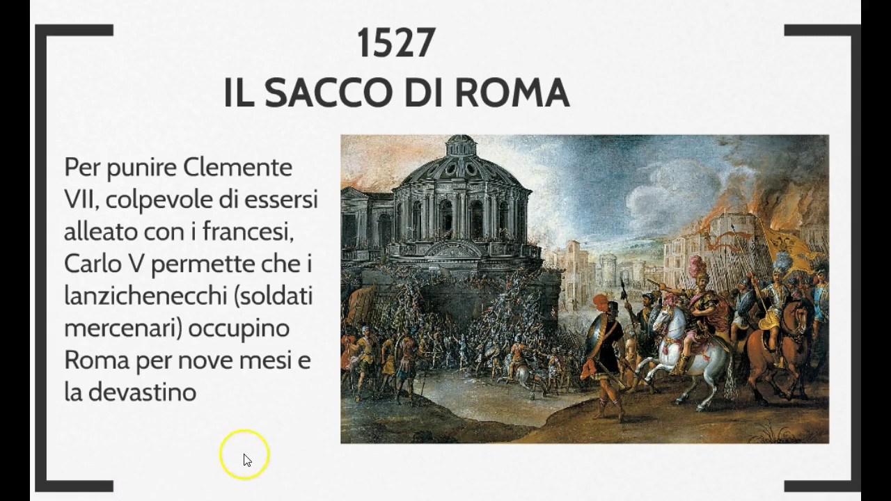 le guerre italiane e Carlo V