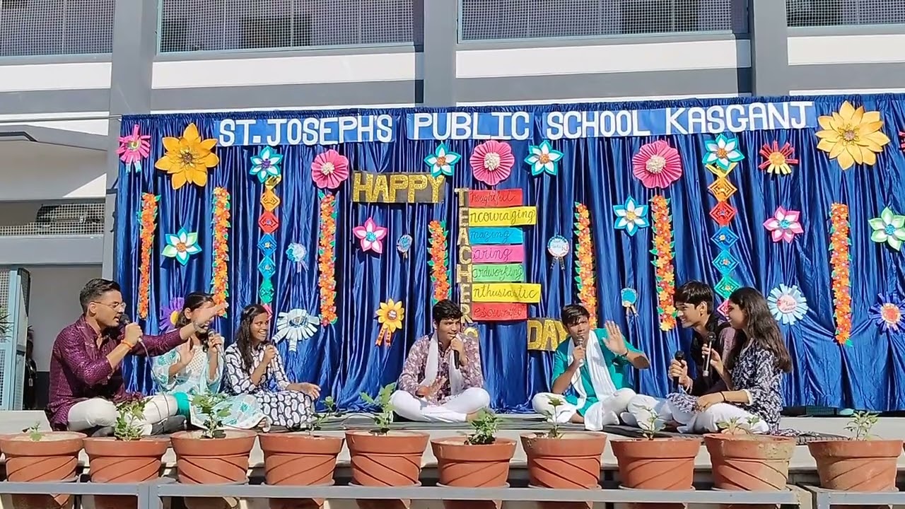 Teachers Day Celebration (St. joseph's Public School. Kasganj)