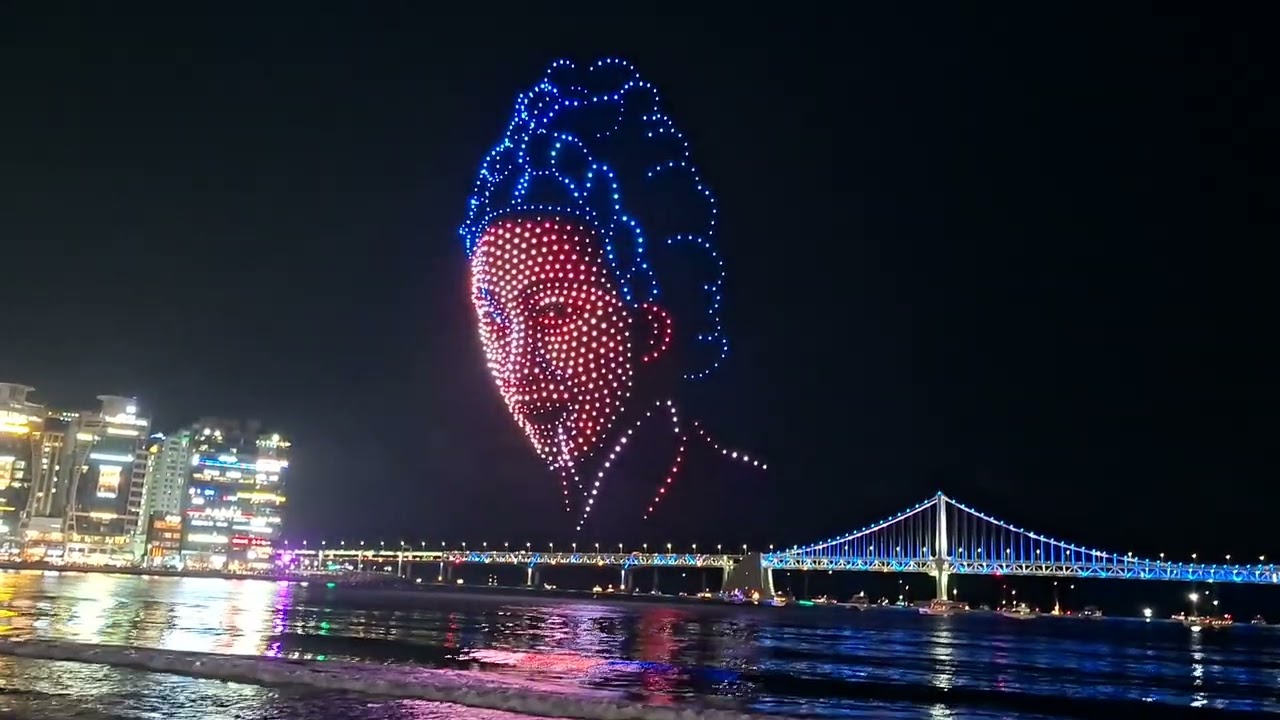 Busan Drone Show Gwangalli Beach (2025.10.25.)