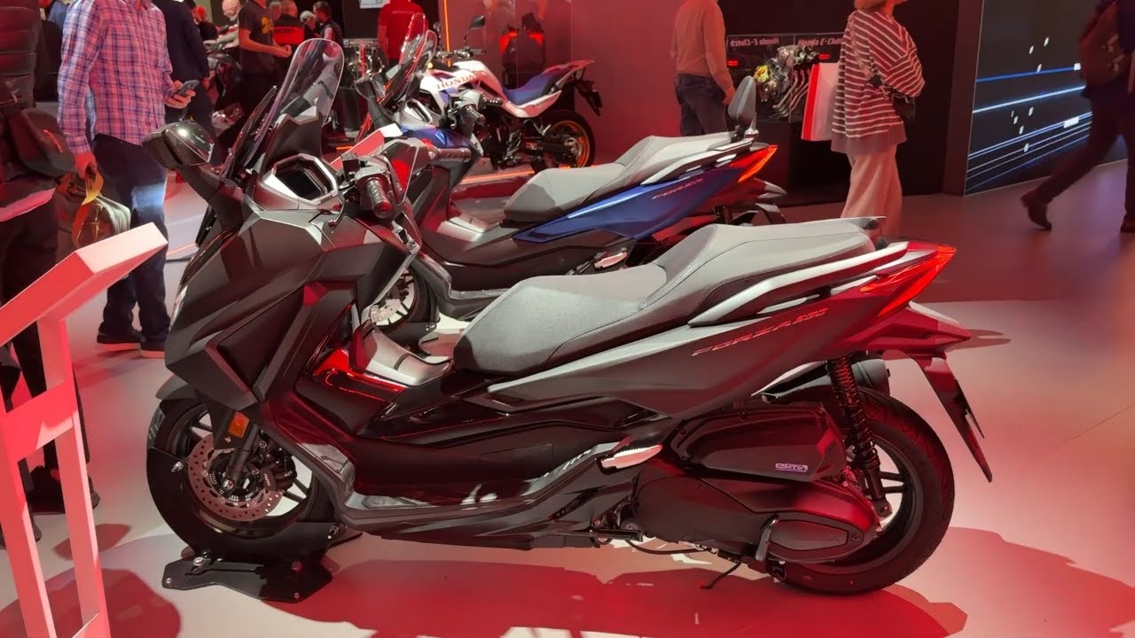 Honda Forza 350 (2026) &ndash; Обзор и первый взгляд | EICMA 2025 Милан