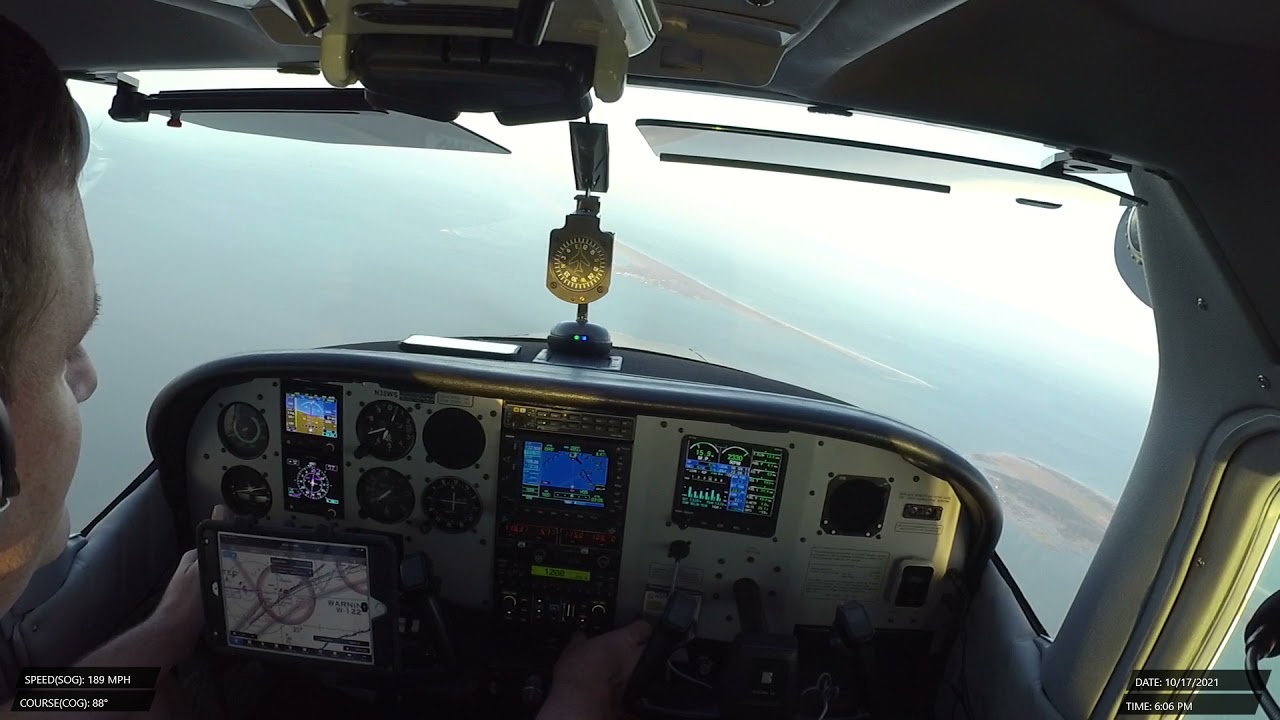 October 17, 2021 - Flying in to Ocracoke, North Carolina (W95)