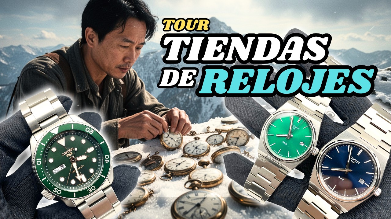 24 HORAS CAZANDO RELOJES al otro lado de JAPON (ROLEX,SEIKO,TISSOT) |Epw. 61