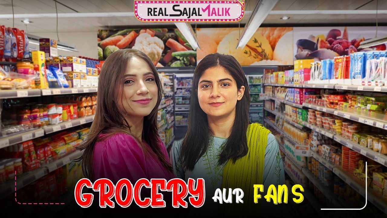 Lahore ki Garmi  Main Grocery Krni Par Gi | Fans ki Free Offers | Real Sajal Malik | vlog