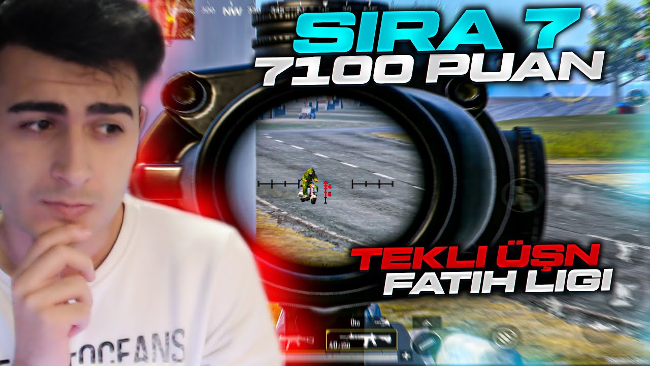 YETER LA YETER SIRA 7 SAL BİZİ! 7100 PUAN FATİH LİGİ - C6S16 TEKLİ ÜŞN SOLO RANK