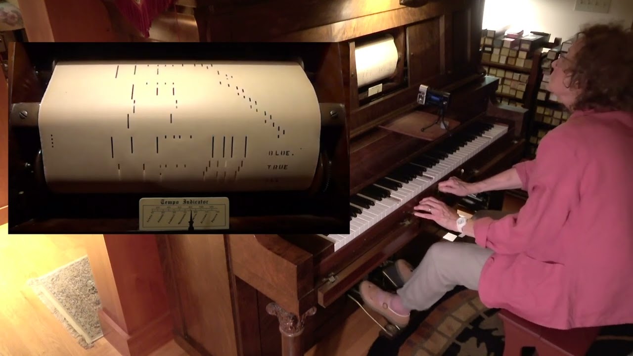 original 1920 James P. Johnson piano roll Roumania foot-pumped by Artis Wodehouse