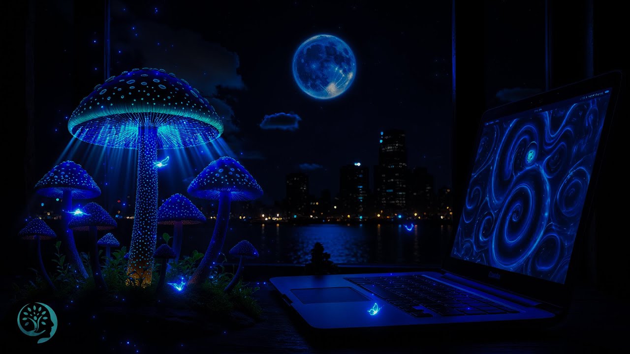 Brain Massage While You Sleep, Melatonin Release, Stop Overthinking, Worry & Stress - 528hz
