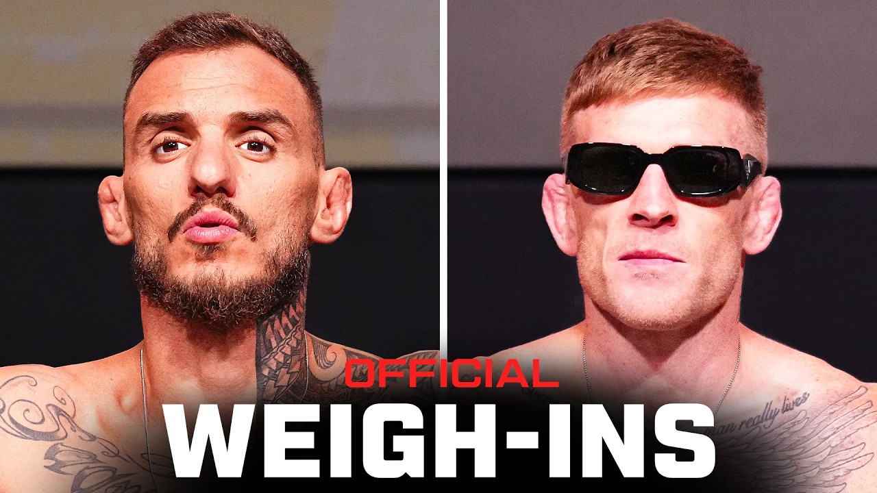 Взвешивание Мойкано против Дункана | UFC Vegas 115