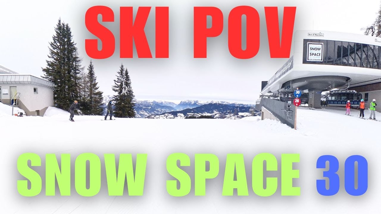 📍 POV en la pista 30 de Snow Space Salzburg, St. Johann (Austria) 🇦🇹