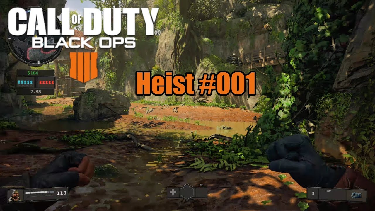 Call of Duty: Black Ops 4 &mdash; Геймплей в режиме &laquo;Ограбление&raquo;, 4K #001
