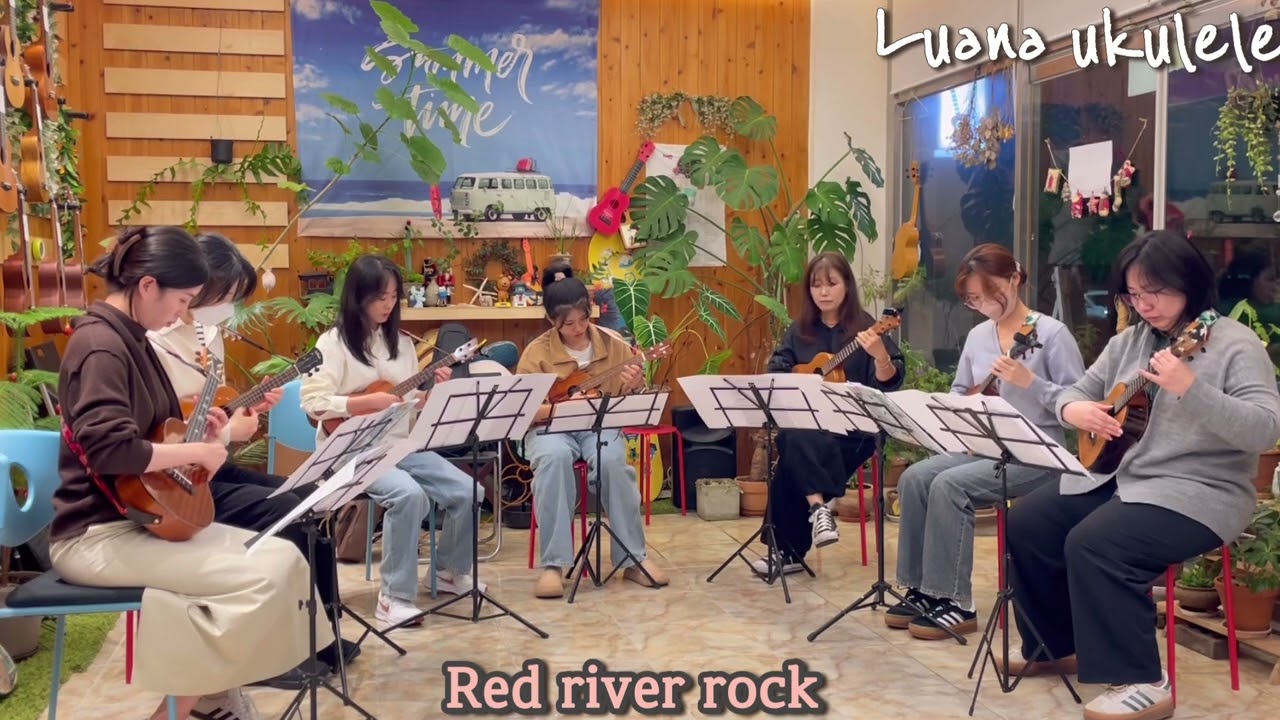 Red river rock Ukulele Ensemble
