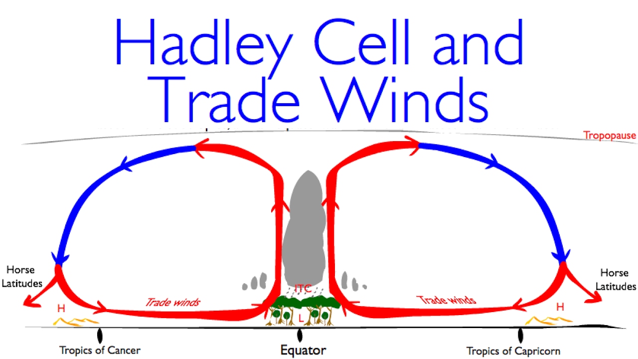 Geography Classics: Hadley Cell, Trade Winds and Deserts