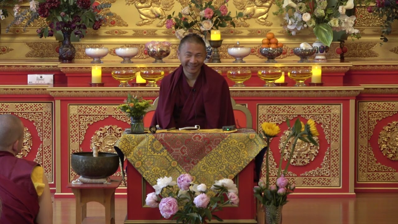 Khenpo Lekthong on Vajrasattva