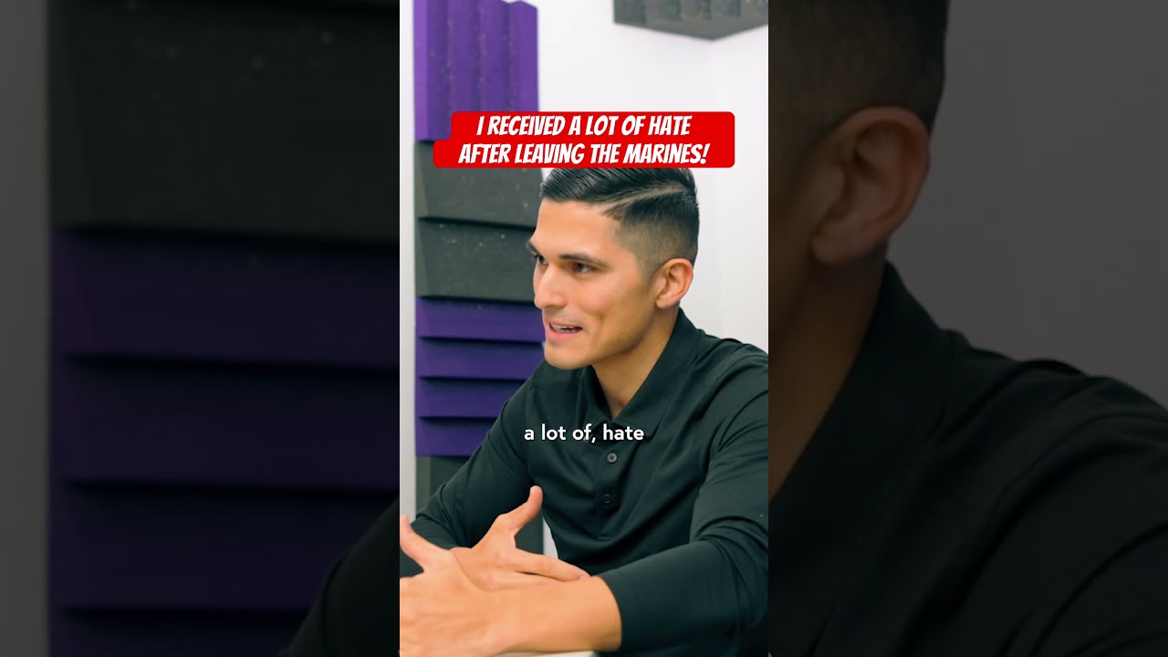 Armando Nava shares how he was treated after announcing he was leaving the Marines 