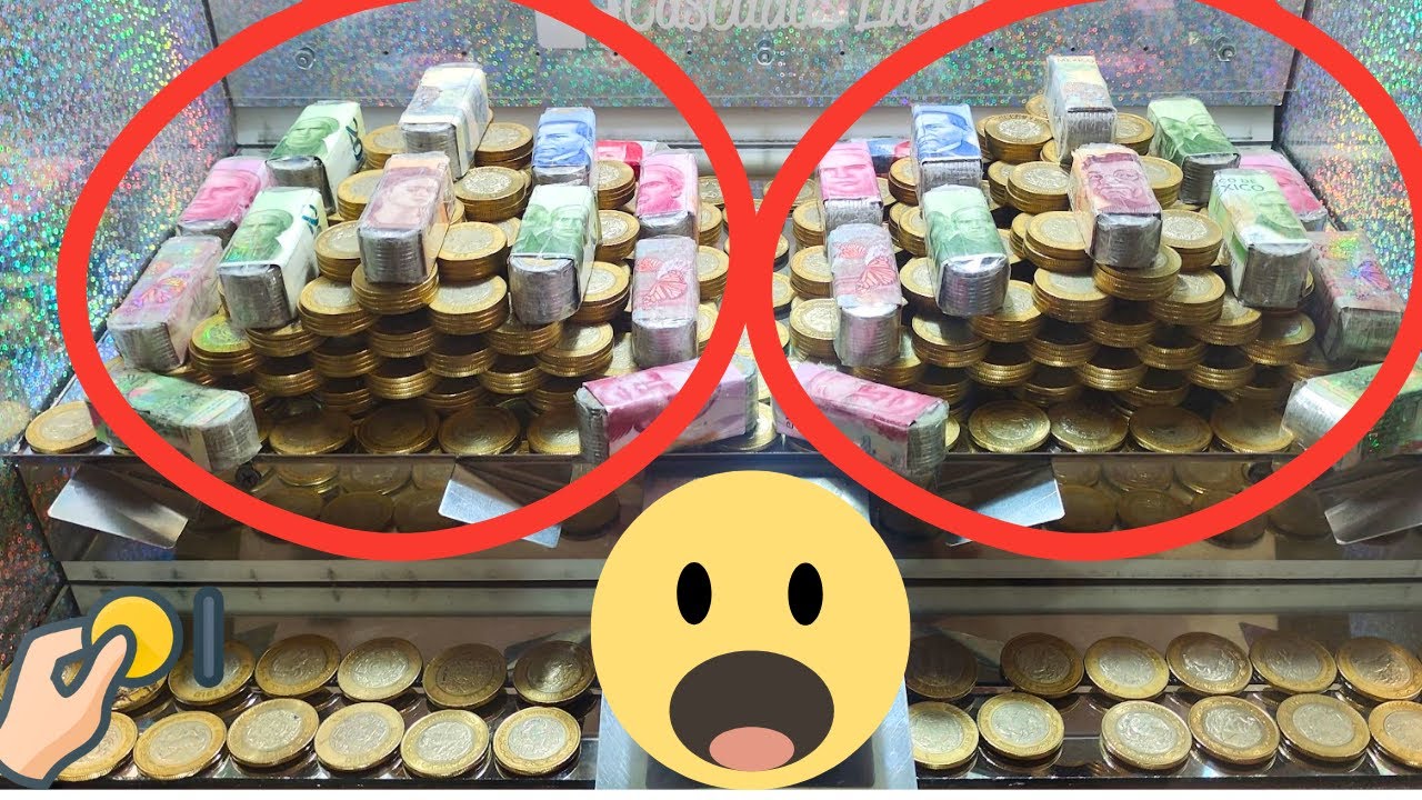 🤘Nos tocaron unas pirámides en la tragamonedas😃 06/41 coin pusher