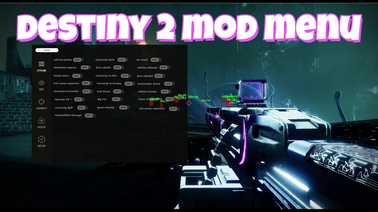 BEST DESTINY 2 MOD MENU   INF AMMO   INF SUPER   SPEED HACKS   ONE SHOT ANY BOSS   LOTS OF FEATURES