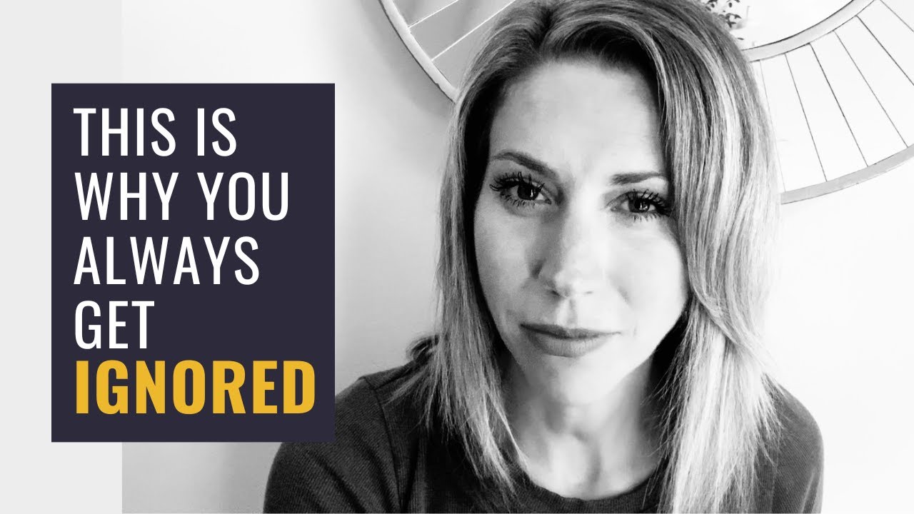 7 Unintentional Things You're Doing to Make People Ignore You
