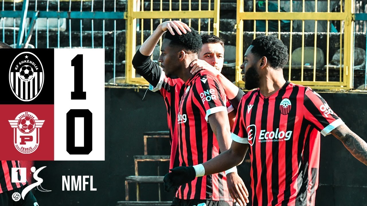 25/26 | Shk&euml;ndija 1 - 0 Rabotni&ccedil;ki | HIGHLIGHTS | NMFL Game 15