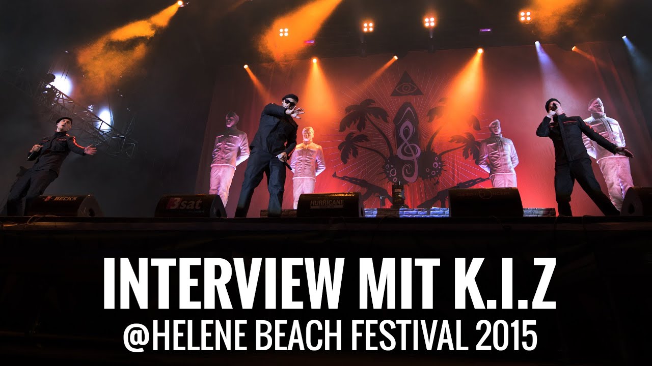 K.I.Z - Im Interview beim Helene Beach 2015 - stagr.de