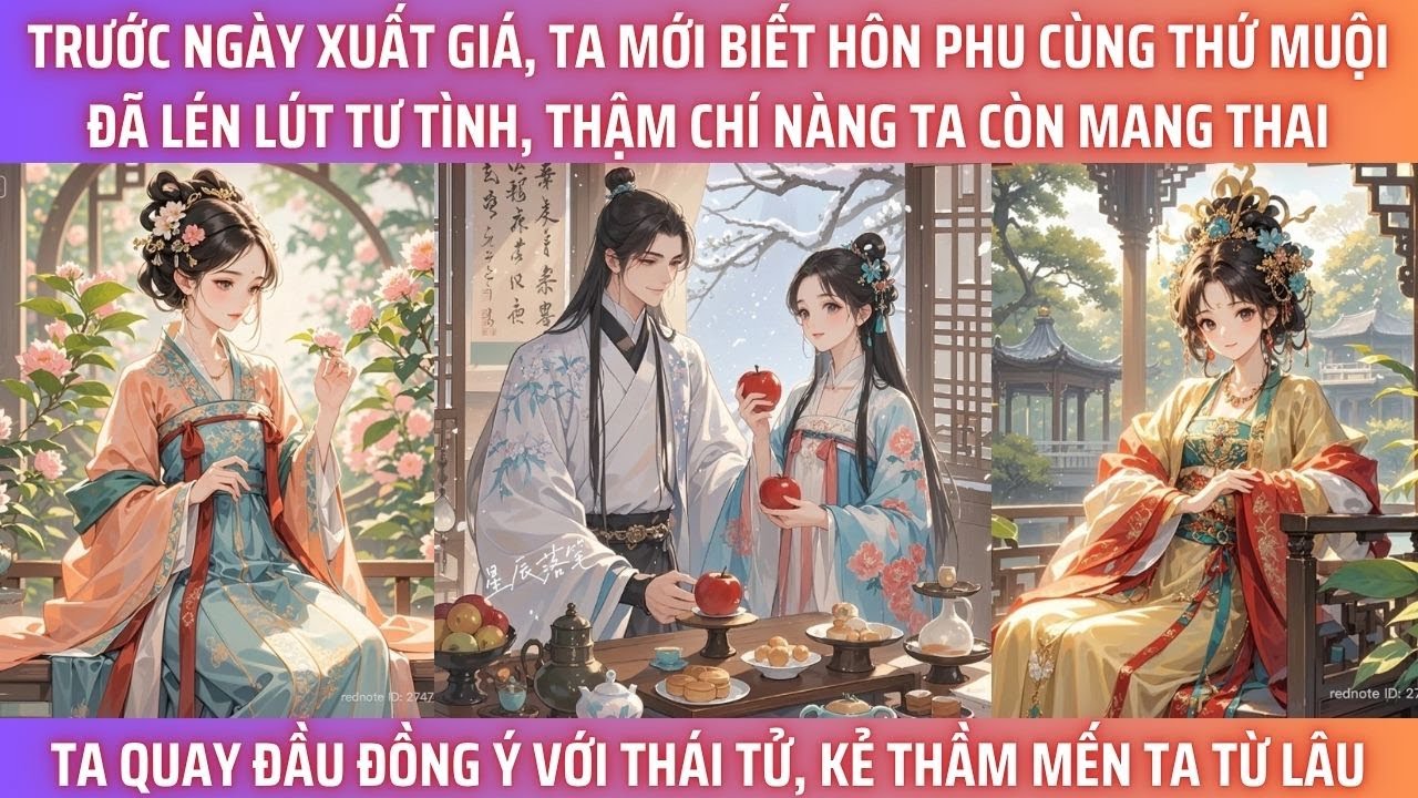 TRƯỚC NGÀY XUẤT GIÁ, TA MỚI BIẾT HÔN PHU CÙNG THỨ MUỘI ĐÃ LÉN LÚT TƯ TÌNH, THẬM CHÍ NÀNG TA CÒN MANG
