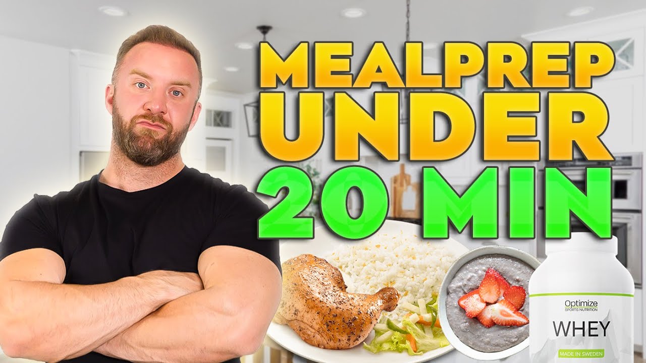 MEALPREP UNDER 20 MINUTER