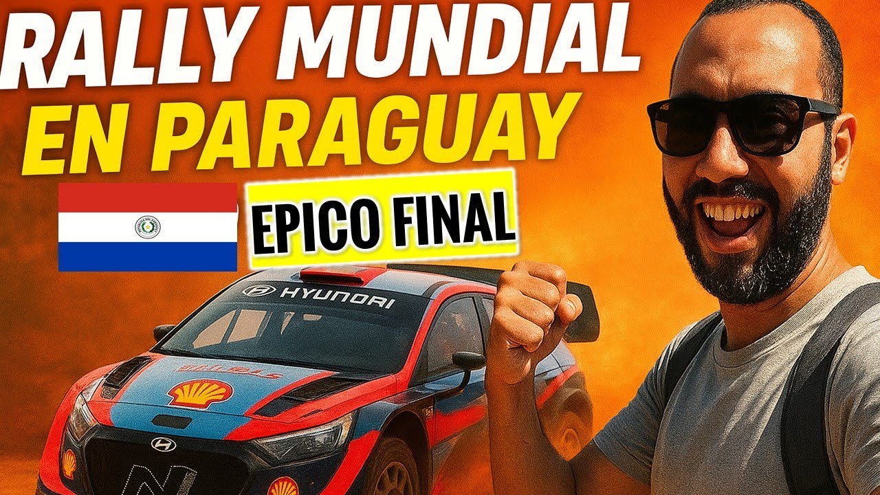 Así VIVIMOS el Rally Mundial en Paraguay 🚗🔥 ¡Increíble hasta el final!