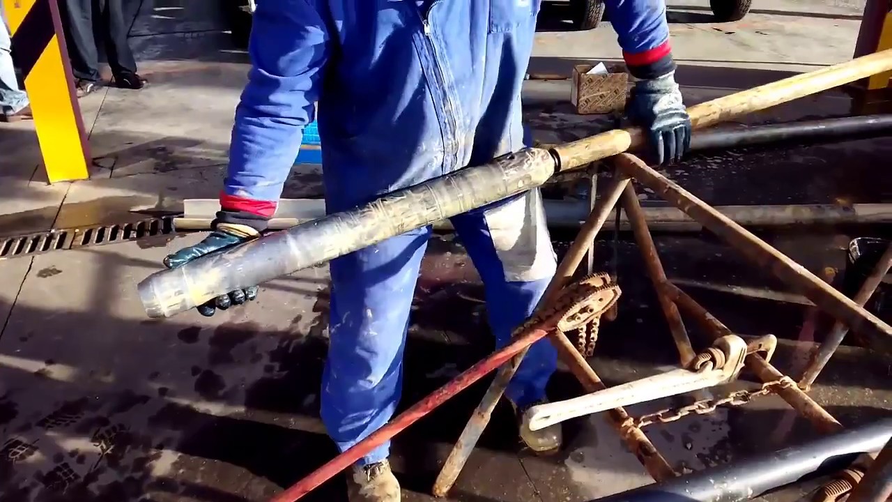 Extracción de tubo con muestra inalterada