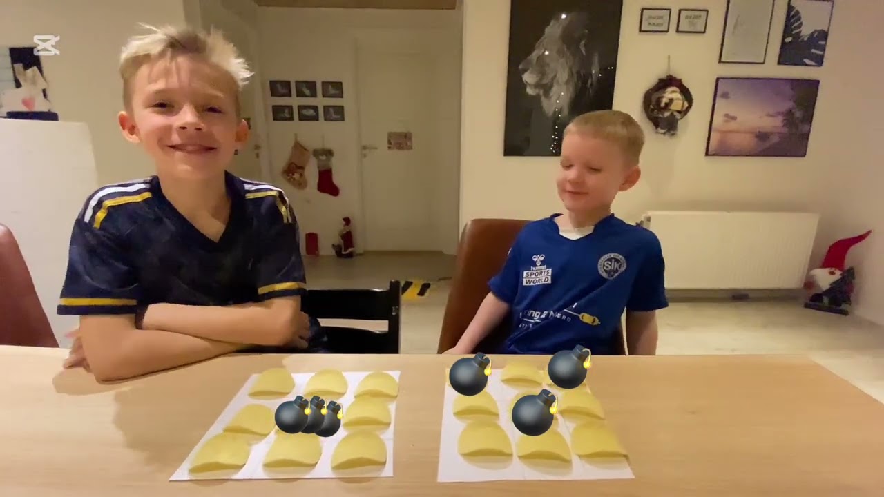 Chips Challenge med min lillebror 😆