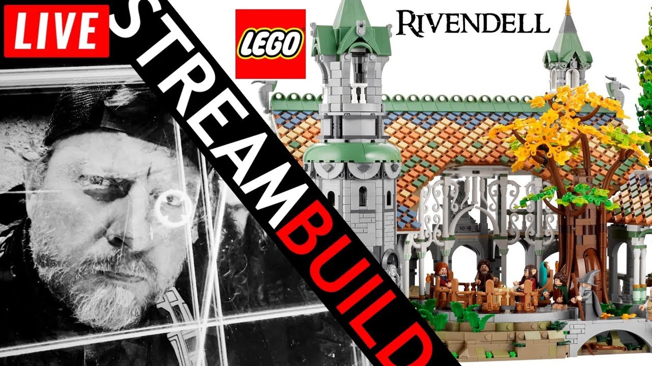 🔴 Building LEGO Lord of the Rings Rivendell (10316) Live! - Part 7 Finale