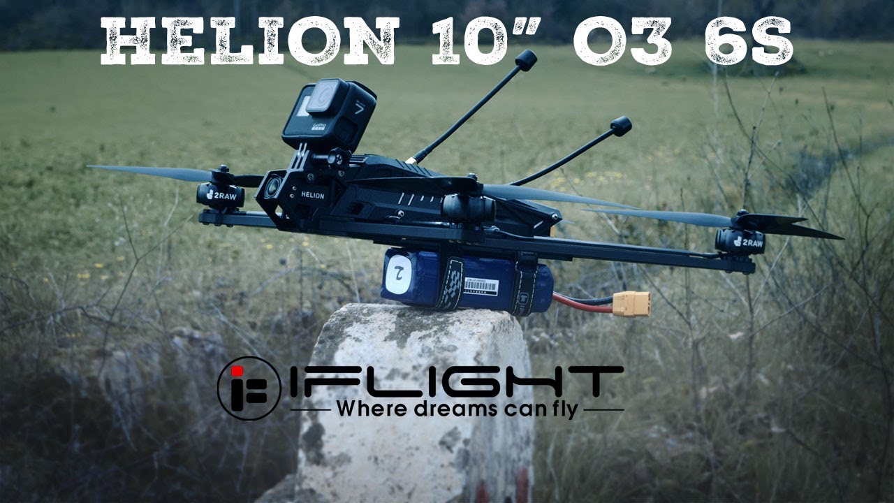 IL RE DEL LONG RANGE...?  IFLIGHT HELION 10 6S HD TEST E RECENSIONE