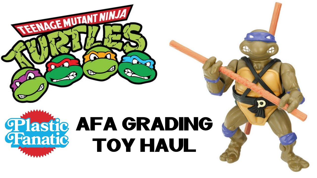 Vintage Teenage Mutant Ninja Turtle AFA Grading Haul!