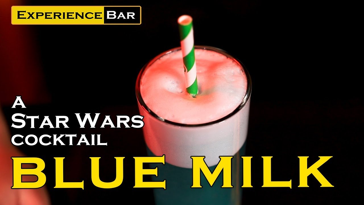 Blue Milk, a Star Wars cocktail
