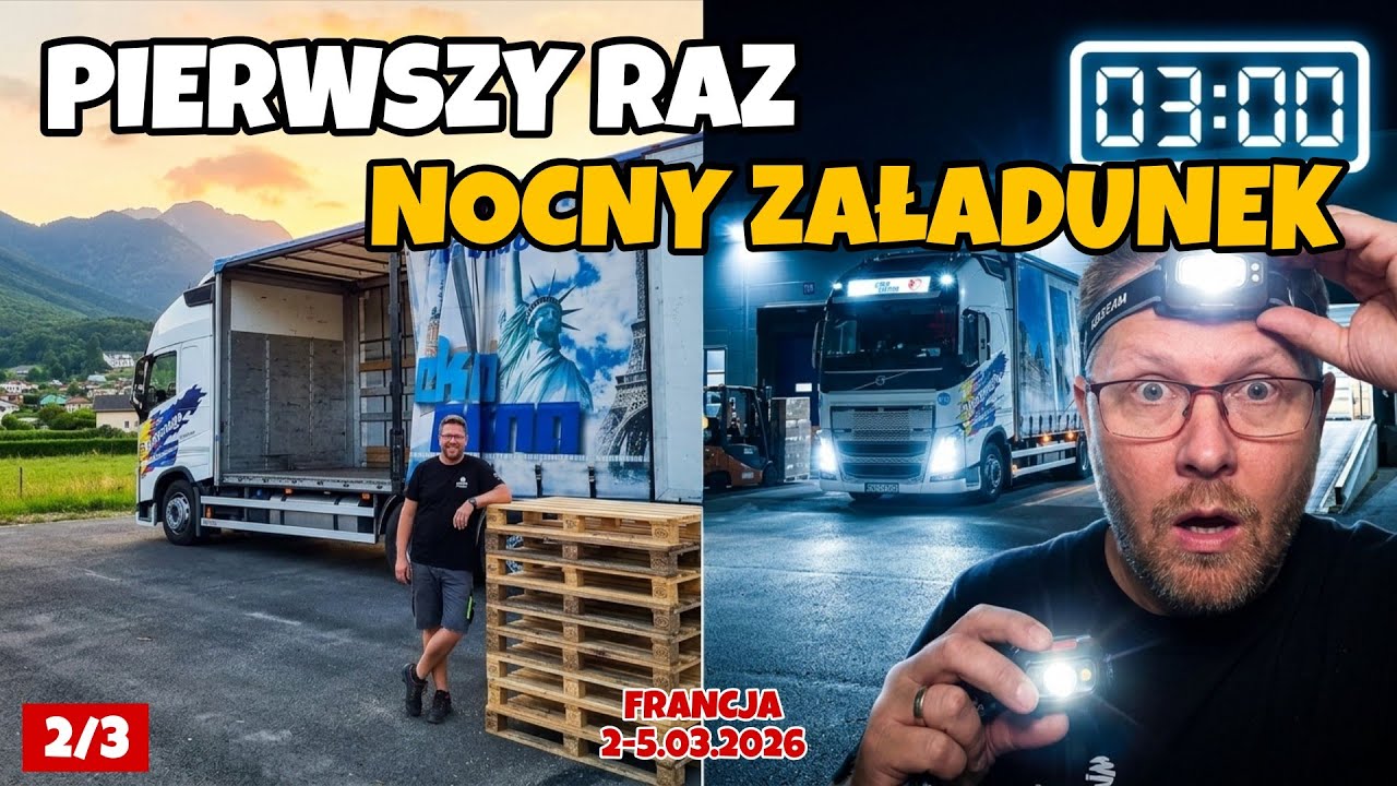 #143 M&oacute;j PIERWSZY nocny załadunek! 😱 Czy w og&oacute;le dostanę towar?!