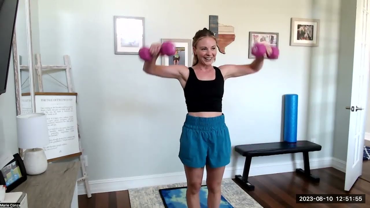 10 MINUTE DUMBBELL HIIT WORKOUT | Time Saving At Home WOrkout