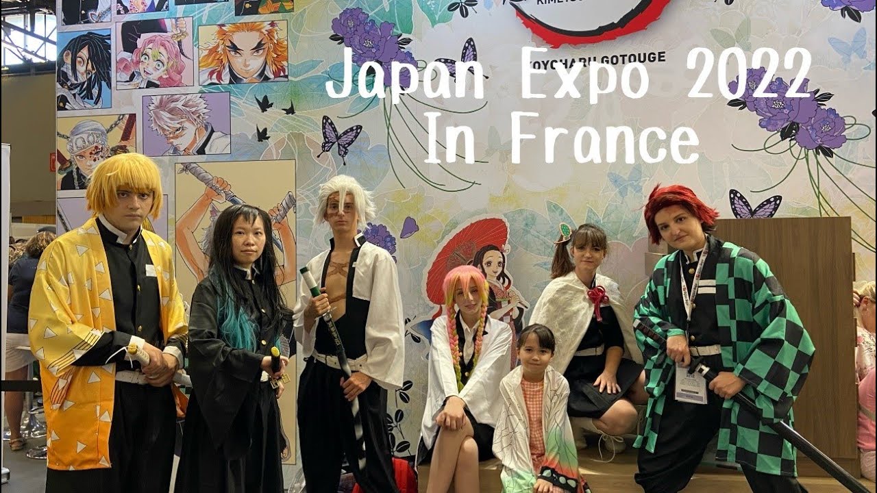 Japan Expo 2022ヨーロッパ最大級ジャパンエキスポCosplayコスプレイヤー集結/鬼滅の刃/東京リベンジャーズ
