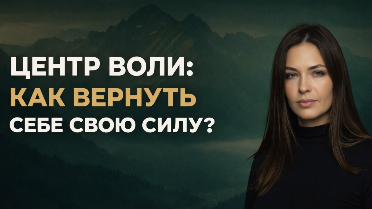 ЦЕНТР ВОЛИ: как вернуть себе свою силу?