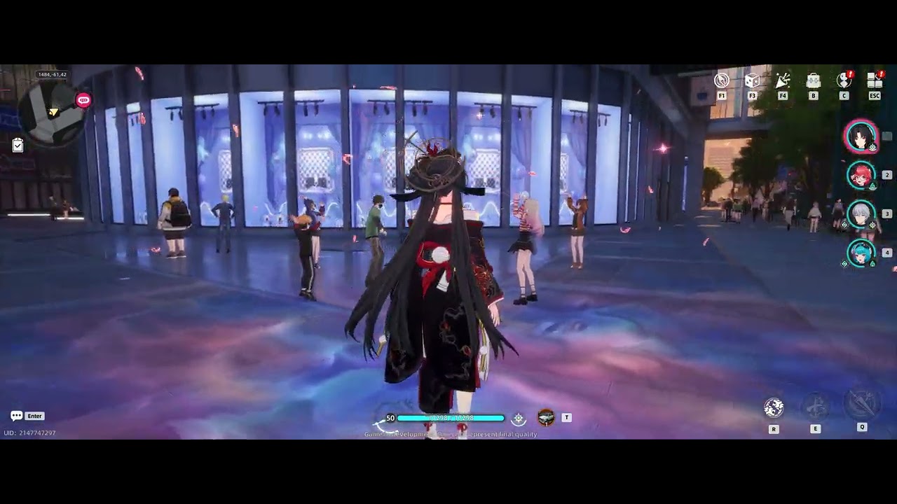 Neverness To Everness: Close Beta Test Hotori Animation Time Stop (4K)