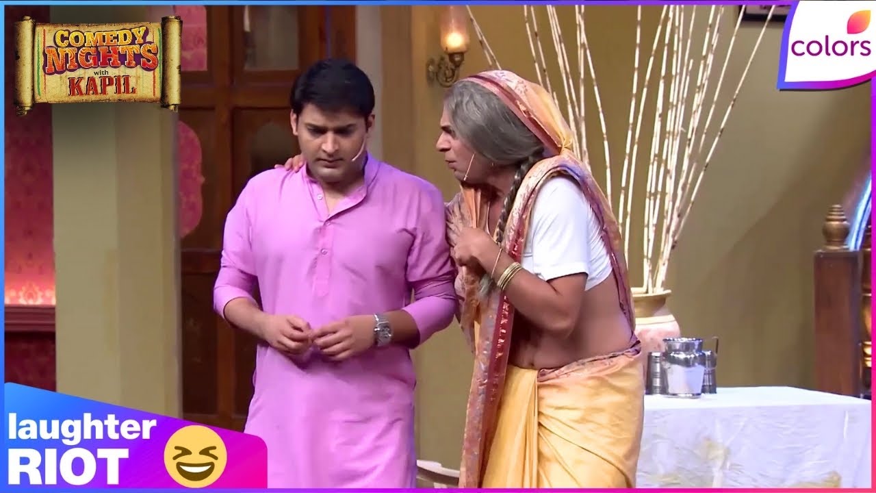Comedy Nights With Kapil | Kapil Inflate Air,Through Pump In Food Inspector | Colors TV