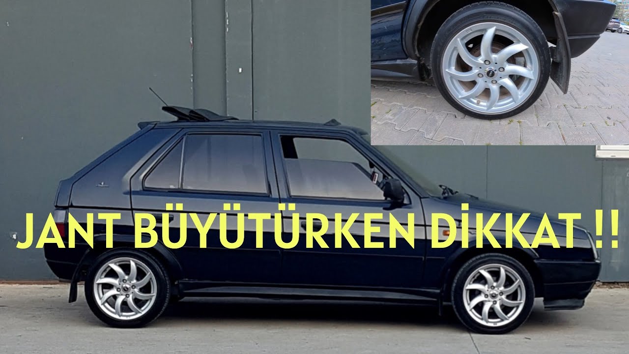 SKODA FAVORİT GÜNLÜKLERİ 7 !! JANT BÜYÜTÜRKEN NELERE DİKKAT EDİLMELİ !! LASTİK EBATLARI NE OLMALI !!