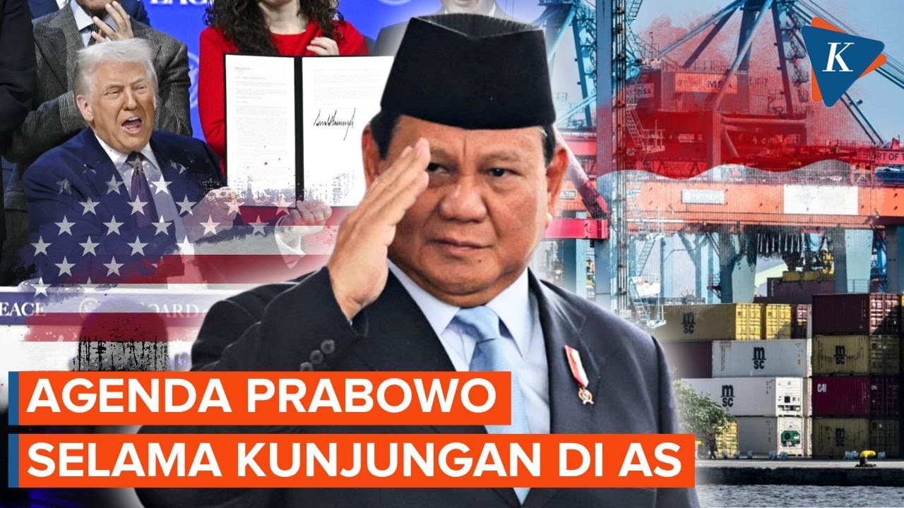 3 Agenda Prabowo Selama Kunjungan di AS, Apa Saja?
