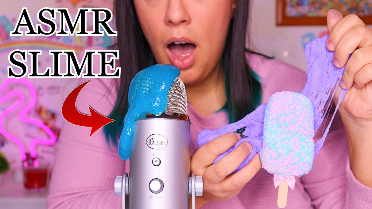 ASMR SUONI SLIME RILASSANTI! Prova a NON DORMIRE! (Satisfying slime asmr)