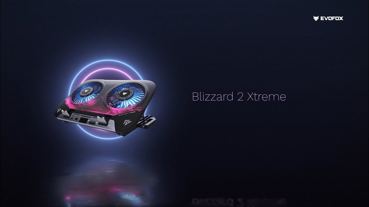 EvoFox Blizzard 2 Xtreme Laptop Cooling Pad | Quick Setup & Usage Guide