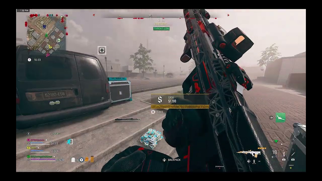 DMZ Vondel.  Fun with Hawk and random great pickup