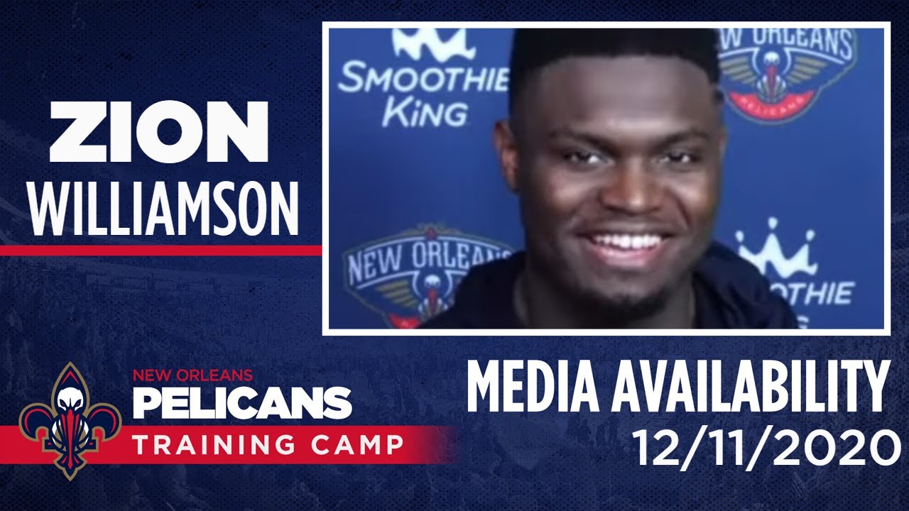 Zion Williamson on improving from his rookie season | Pelicans Training Camp 2020