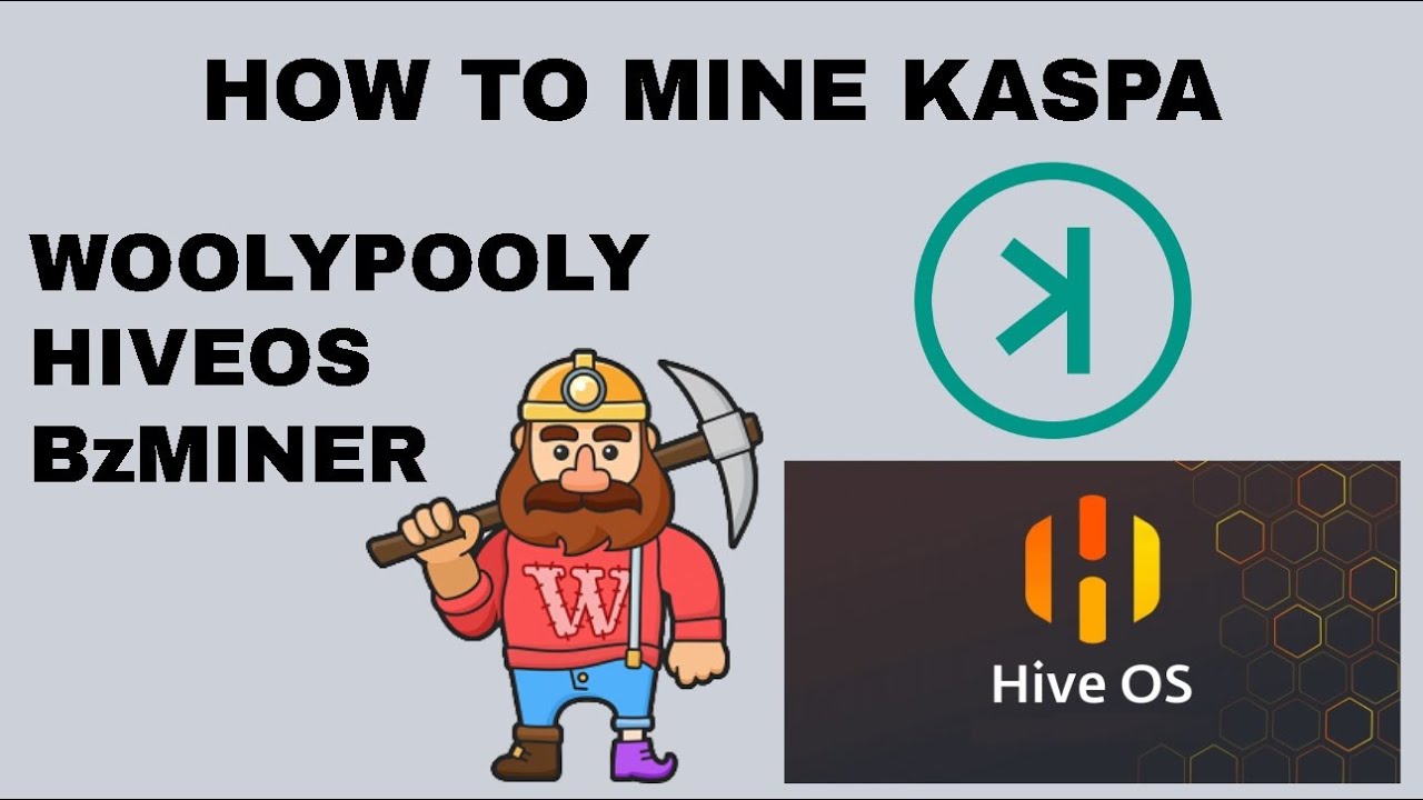 Как майнить Kaspa в HiveOS с помощью BzMiner на WoolyPooly