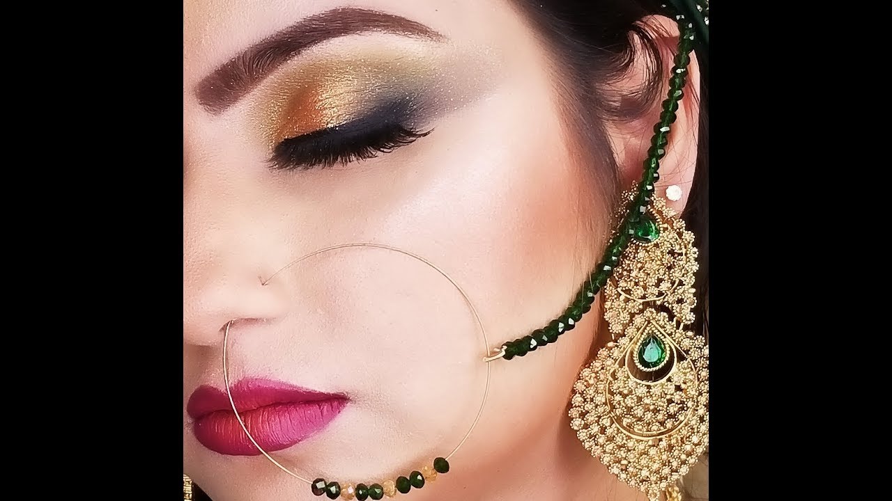 Walima Bridal makeup tutorial urdu/hindi