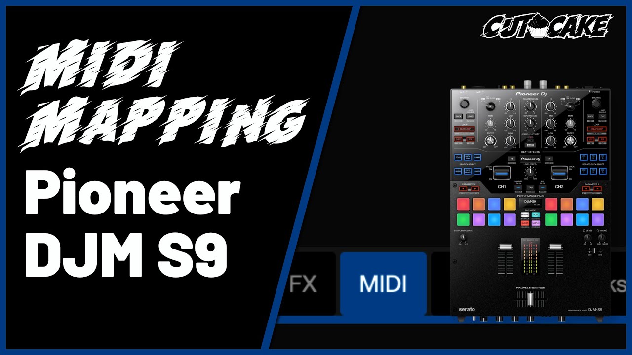 Midi Mapping Teil 1 - Pioneer DJM S9 - DJ Tutorial - Scratchen lernen deutsch - Serato DJ