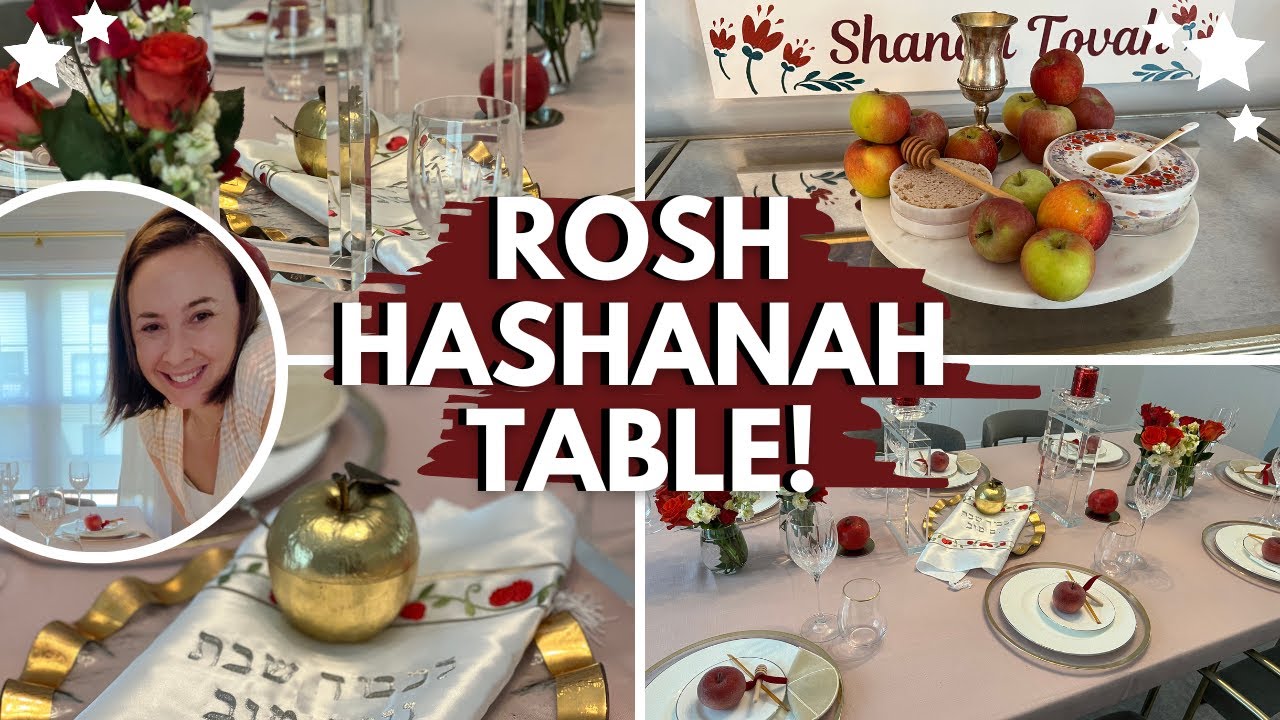 Rosh Hashanah Table Reveal!