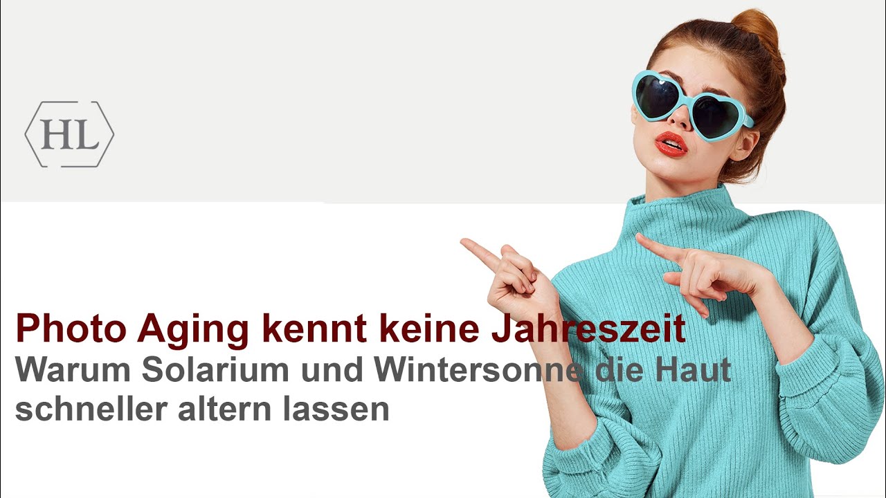 Photo Aging kennt keine Jahreszeit - Warum Solarium und Wintersonne die Haut schneller altern lassen